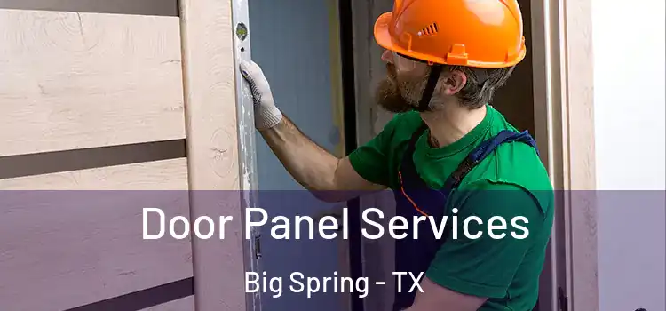 Door Panel Services Big Spring - TX