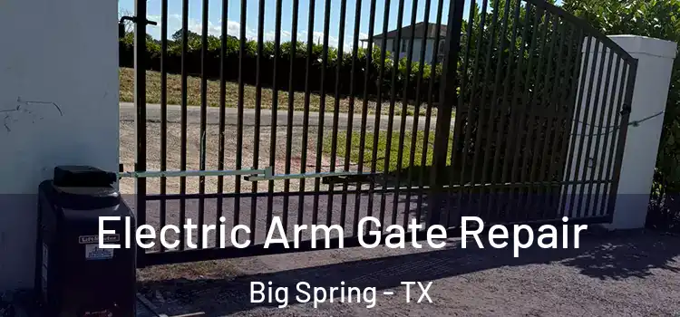 Electric Arm Gate Repair Big Spring - TX