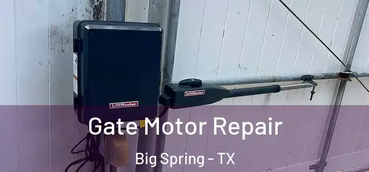 Gate Motor Repair Big Spring - TX